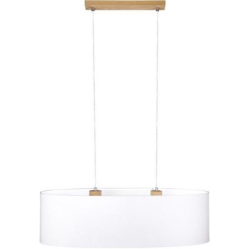 Lámpara colgante DOVE 2xE27/40W/230V roble