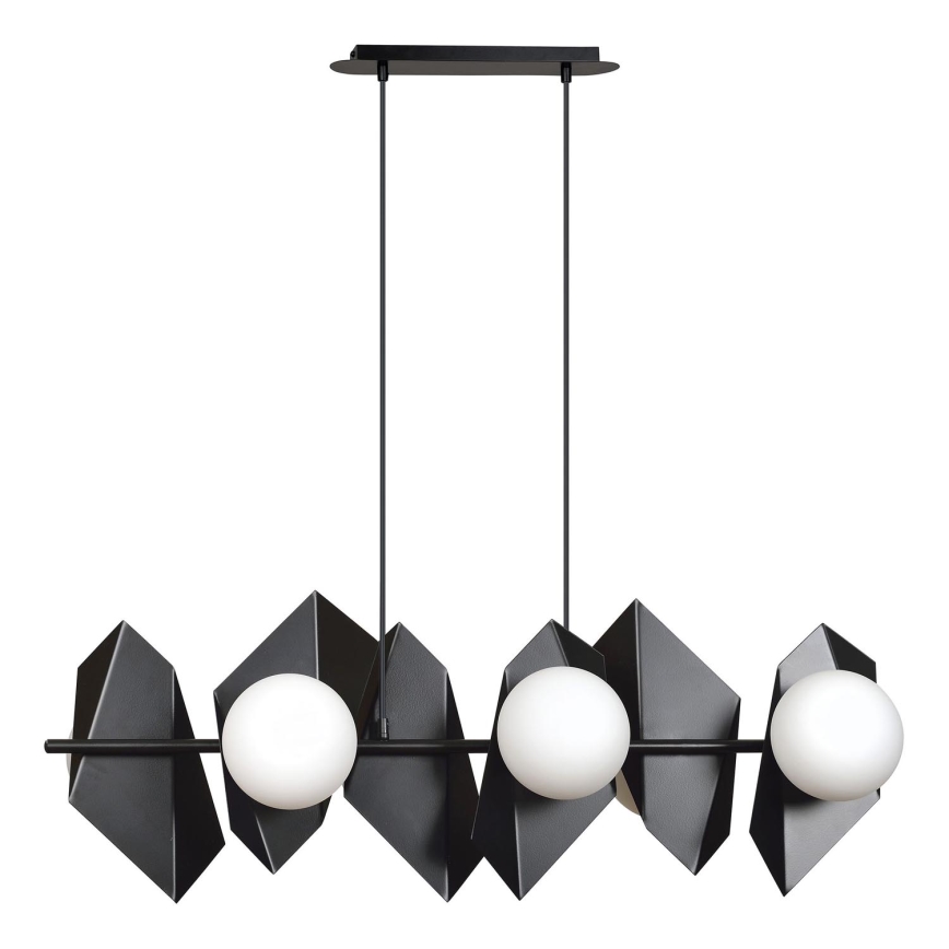 Lámpara colgante DRIFTON 6xE14/10W/230V negro