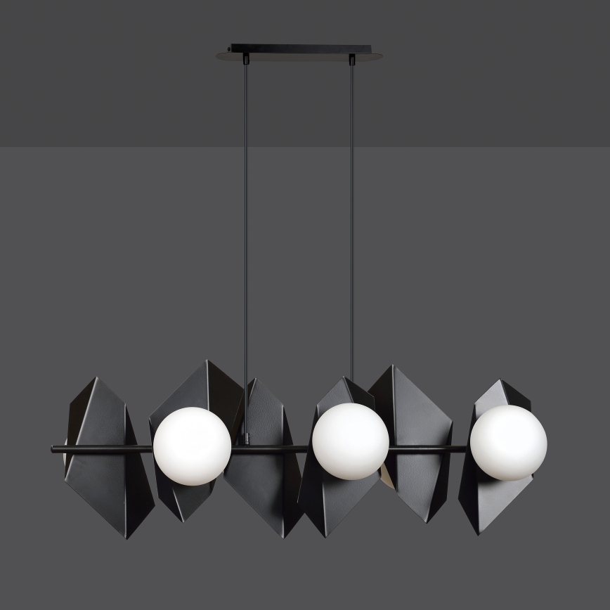 Lámpara colgante DRIFTON 6xE14/10W/230V negro