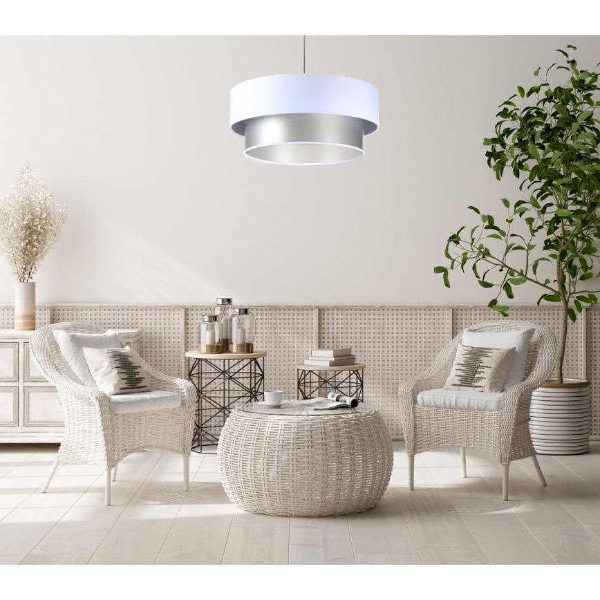 Lámpara colgante DUO 1xE27/60W/230V