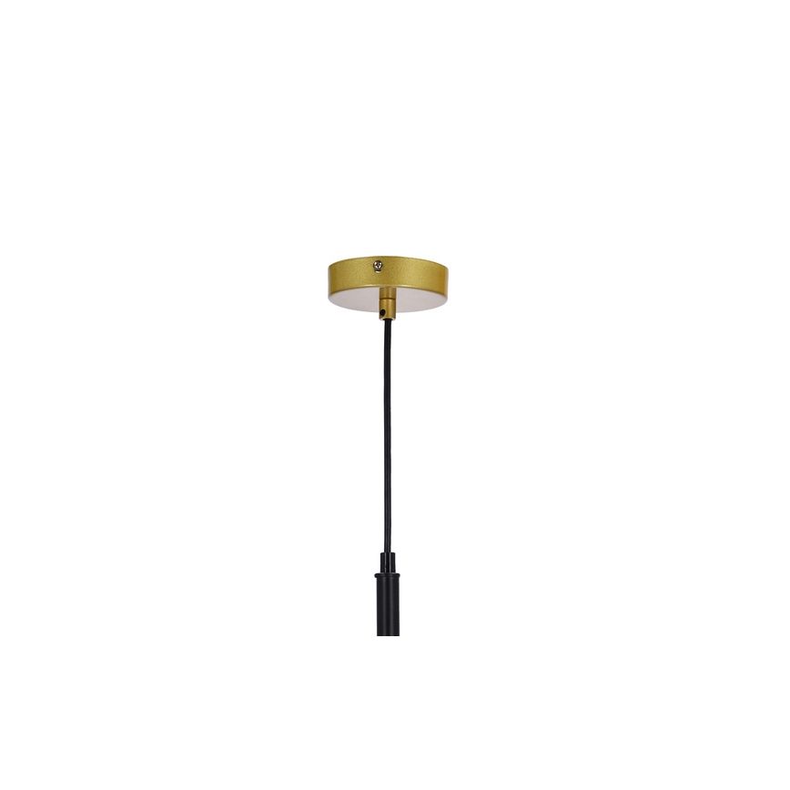 Lámpara colgante DUO 3xE14/40W/230V dorado/negro