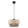 Lámpara colgante ECHO 1xE27/60W/230V beige/gris claro