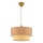 Lámpara colgante ECHO 1xE27/60W/230V beige