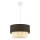 Lámpara colgante ECHO 1xE27/60W/230V marrón/crema