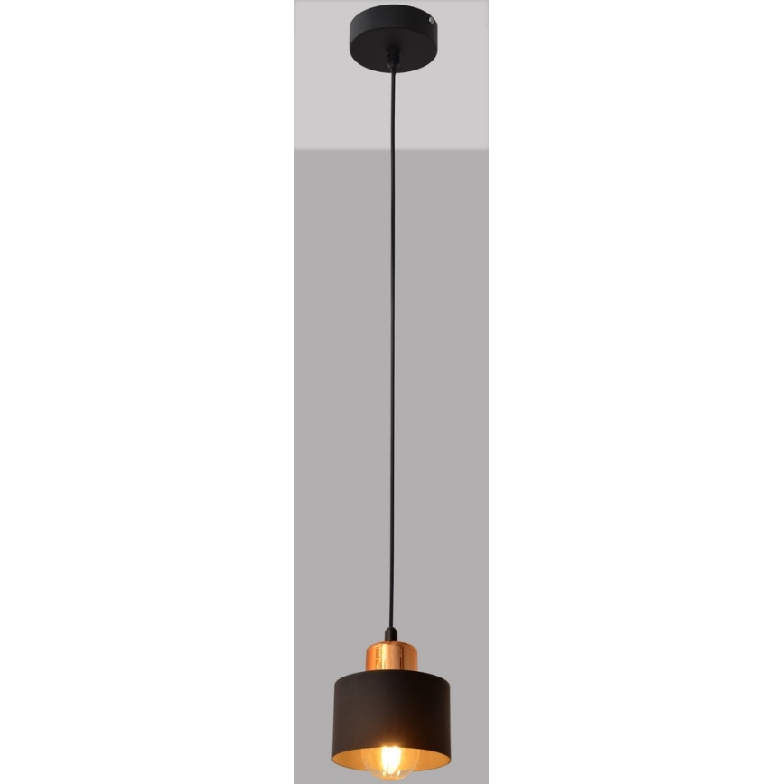 Lámpara colgante EDISON 1xE27/15W/230V