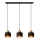 Lámpara colgante EDISON 3xE27/15W/230V