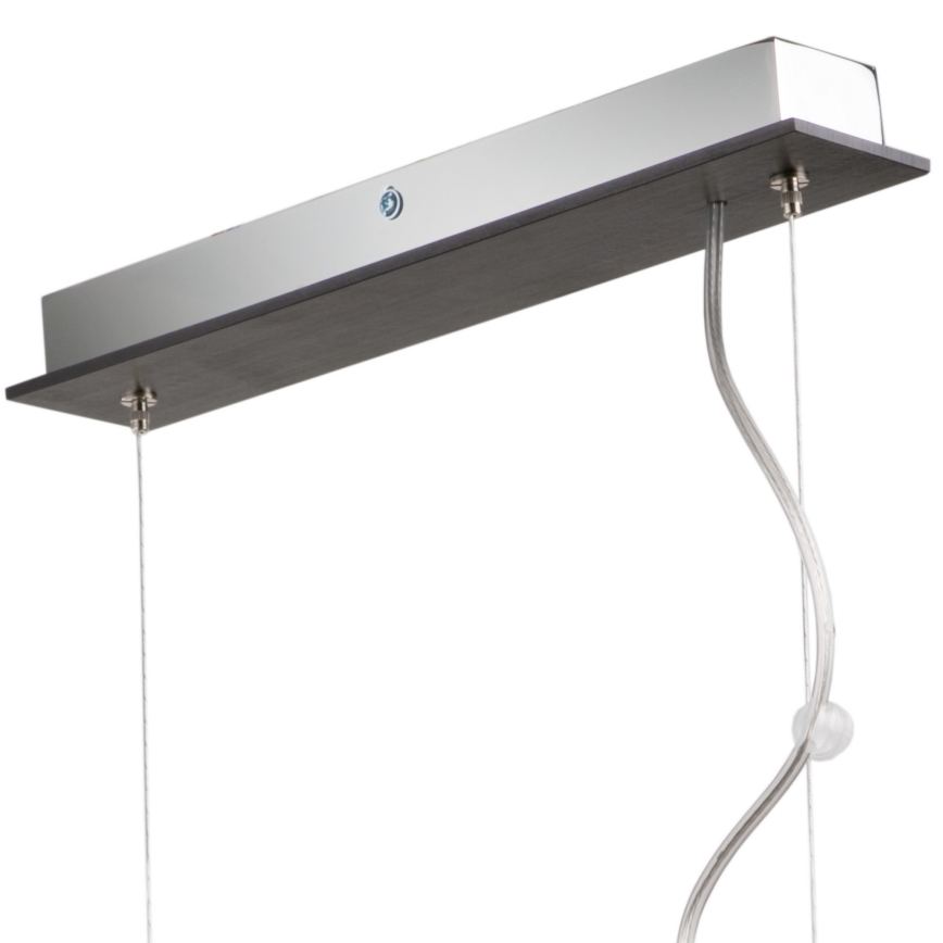 Lámpara colgante ELA 3xE27/60W/230V haya