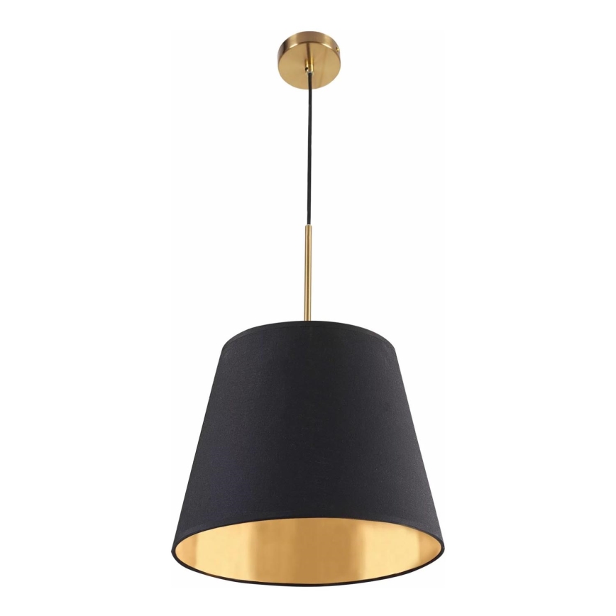 Lámpara colgante ELENA 1xE27/20W/230V negro