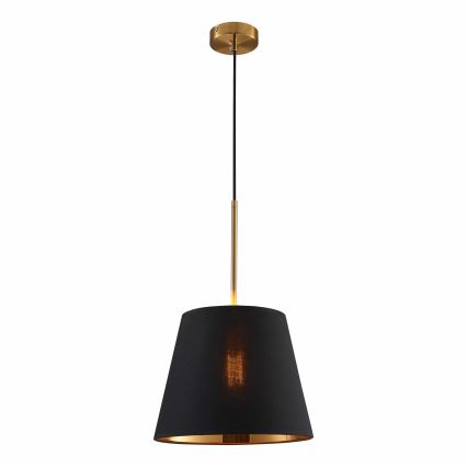 Lámpara colgante ELENA 1xE27/20W/230V negro