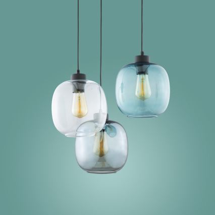 Lámpara colgante con cable ELIO 3xE27/15W/230V