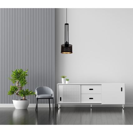 Lámpara colgante ELIS 1xE27/60W/230V diá. 15 cm