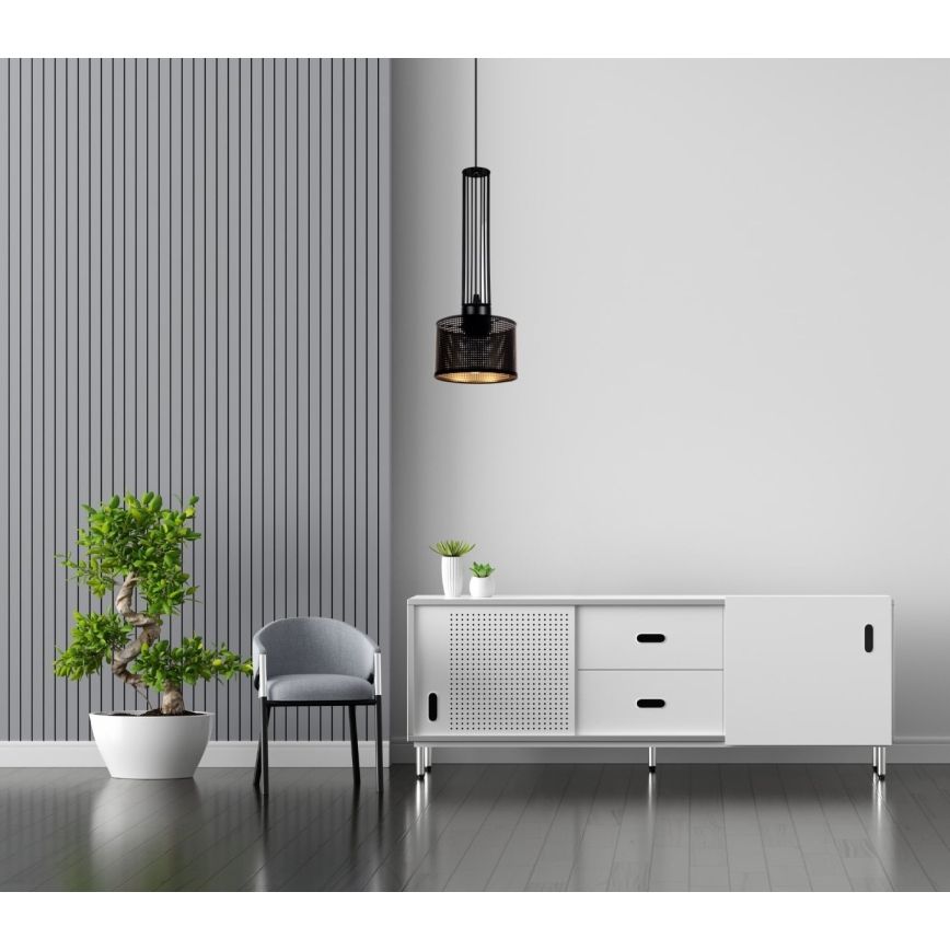 Lámpara colgante ELIS 1xE27/60W/230V diá. 15 cm