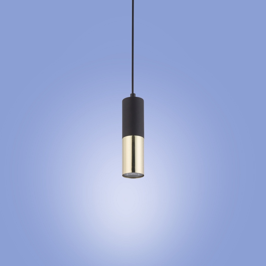 Lámpara colgante ELIT 1xGU10/10W/230V negro