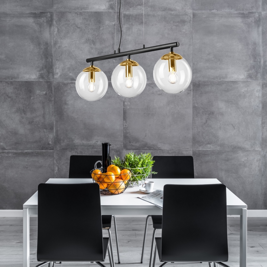 Lámpara colgante ELOISE 3xE14/15W/230V