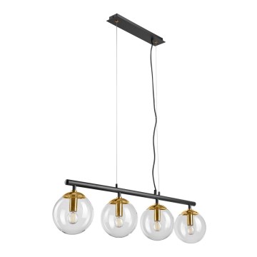 Lámpara colgante ELOISE 4xE14/15W/230V