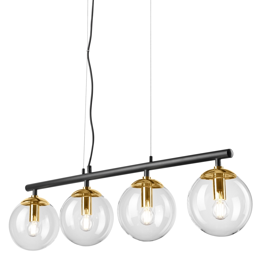 Lámpara colgante ELOISE 4xE14/15W/230V