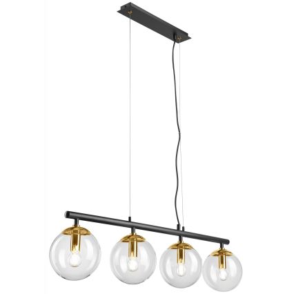 Lámpara colgante ELOISE 4xE14/15W/230V