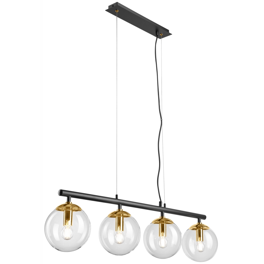 Lámpara colgante ELOISE 4xE14/15W/230V