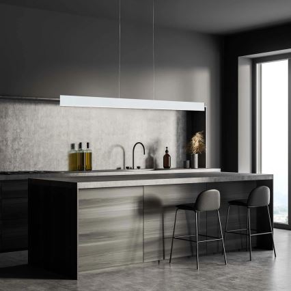 Lámpara colgante en cable BERNADETTA LED/20W/230V 4000K blanca