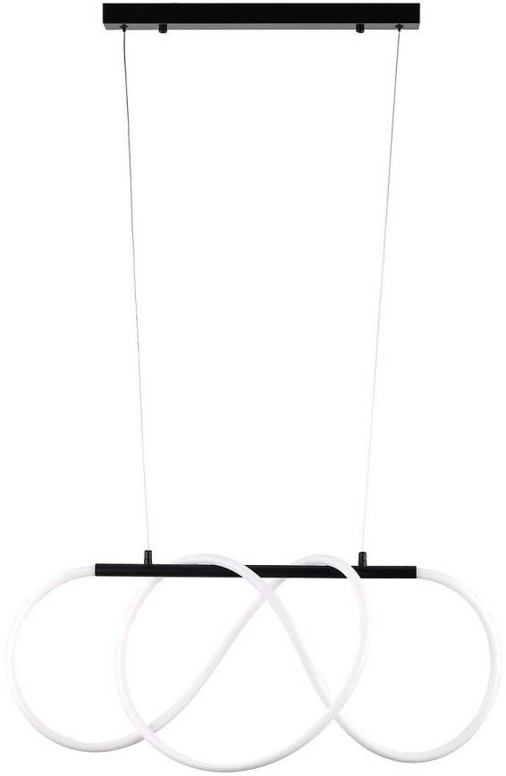 Lámpara colgante en cable FLEXI LED/36W/230V 4000K negra