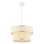 Lámpara colgante ERO 1xE27/60W/230V crema/dorada