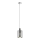 Lámpara colgante EVOLUTION 1xE27/11W/230V cromo brillante