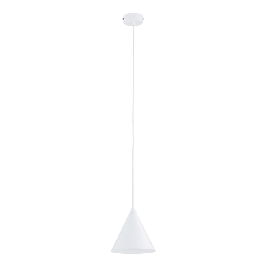 Lámpara colgante FABO 1xE27/15W/230V blanco