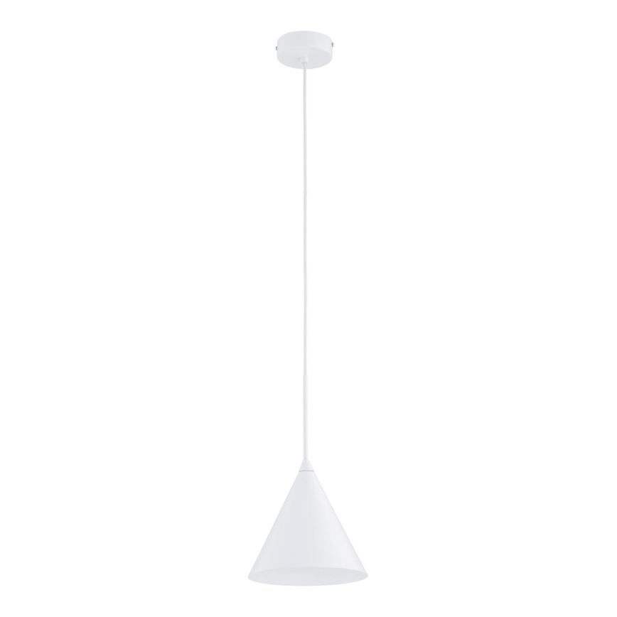 Lámpara colgante FABO 1xE27/15W/230V blanco