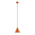 Lámpara colgante FABO 1xE27/15W/230V cobre