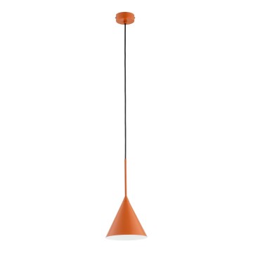 Lámpara colgante FABO 1xE27/15W/230V cobre