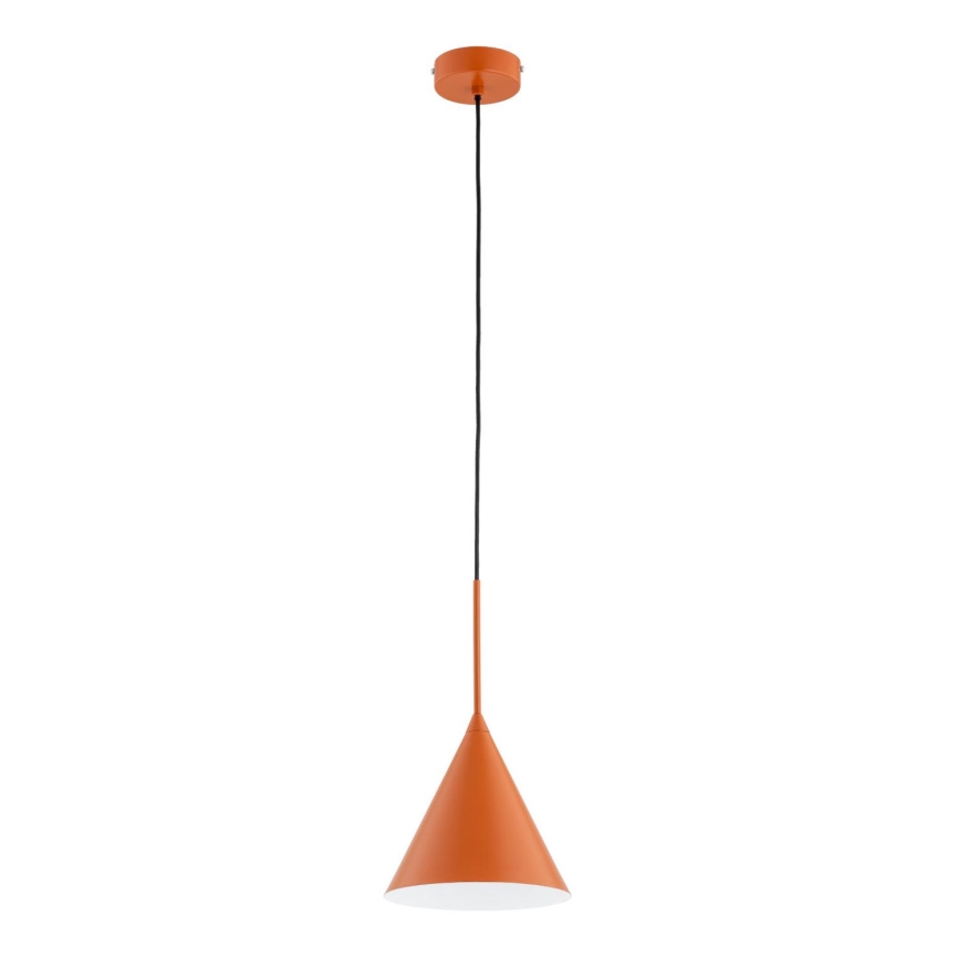 Lámpara colgante FABO 1xE27/15W/230V cobre