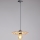 Lámpara colgante FALCO 1xE27/60W/230V diá. 30 cm beige
