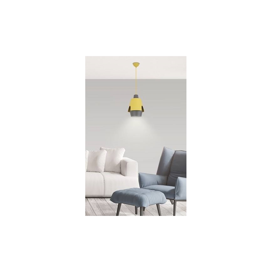 Lámpara colgante FALUN 1xE27/40W/230V