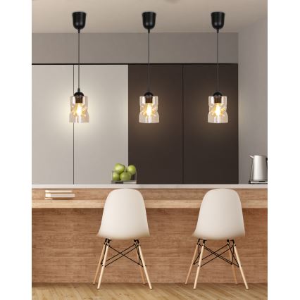 Lámpara colgante FELIS 1xE27/60W/230V