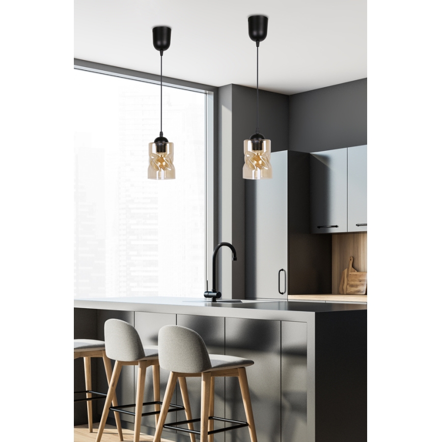 Lámpara colgante FELIS 1xE27/60W/230V