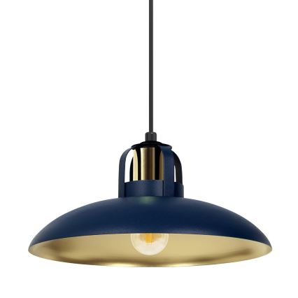 Lámpara colgante FELIX 1xE27/60W/230V azul