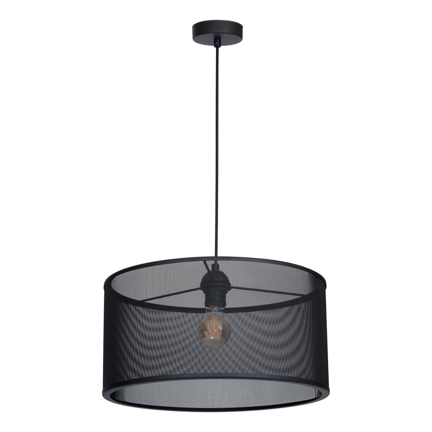 Lámpara colgante FELIX 1xE27/60W/230V negra