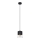 Lámpara colgante FERGIE 1xE27/15W/230V negro