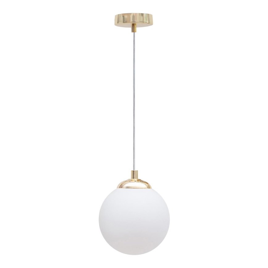 Lámpara colgante FIRA 1xE27/60W/230V dorado