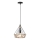 Lámpara colgante FLARE 1xE27/15W/230V diá. 25 cm beige