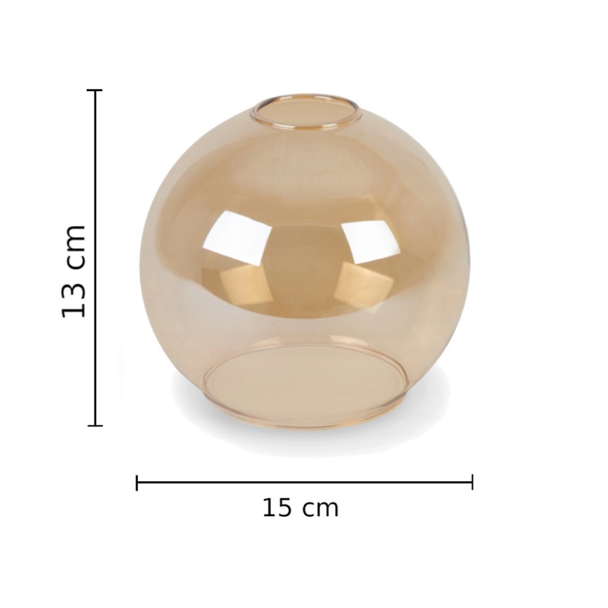 Lámpara colgante FLEX 3xE27/60W/230V negro/beige ahumado