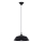 Lámpara colgante FRIKA 1xE27/15W/230V diá. 34 cm negro