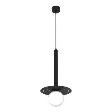 Lámpara colgante FUTURA 1xG9/7W/230V negro