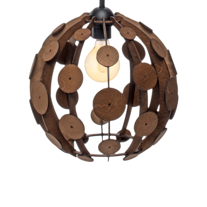 Lámpara colgante GAIA 1xE27/60W/230V diámetro 30 cm