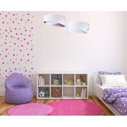 Lámpara colgante GALAXY 1xE27/60W/230V