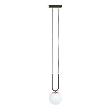 Lámpara colgante GLAM 1xE14/10W/230V negro