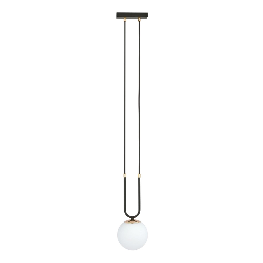 Lámpara colgante GLAM 1xE14/10W/230V negro