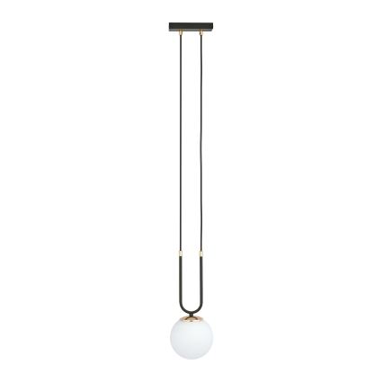 Lámpara colgante GLAM 1xE14/10W/230V negro