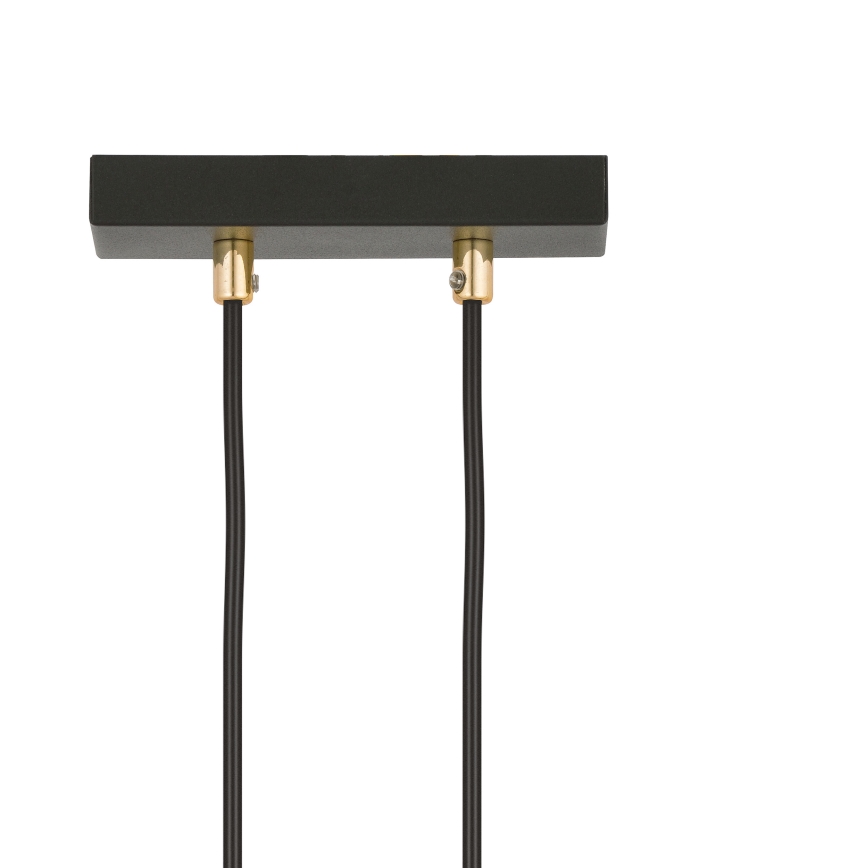 Lámpara colgante GLAM 1xE14/10W/230V negro