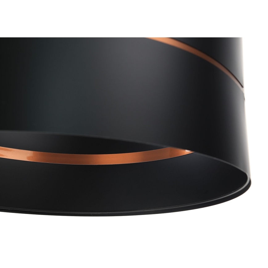 Lámpara colgante GLAM HOME 1xE27/60W/230V diámetro 40 cm negro